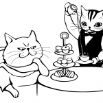 Tea Time for Cats