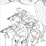 Turtles Playing Violin