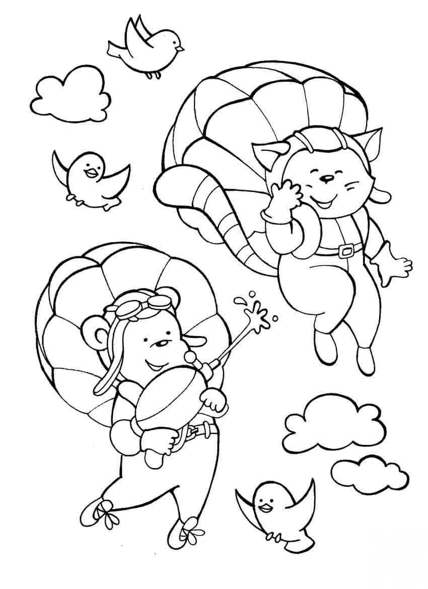 Cat Girl and Bear Boy are Flying in...