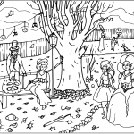 Halloween Ball Party with Fairies