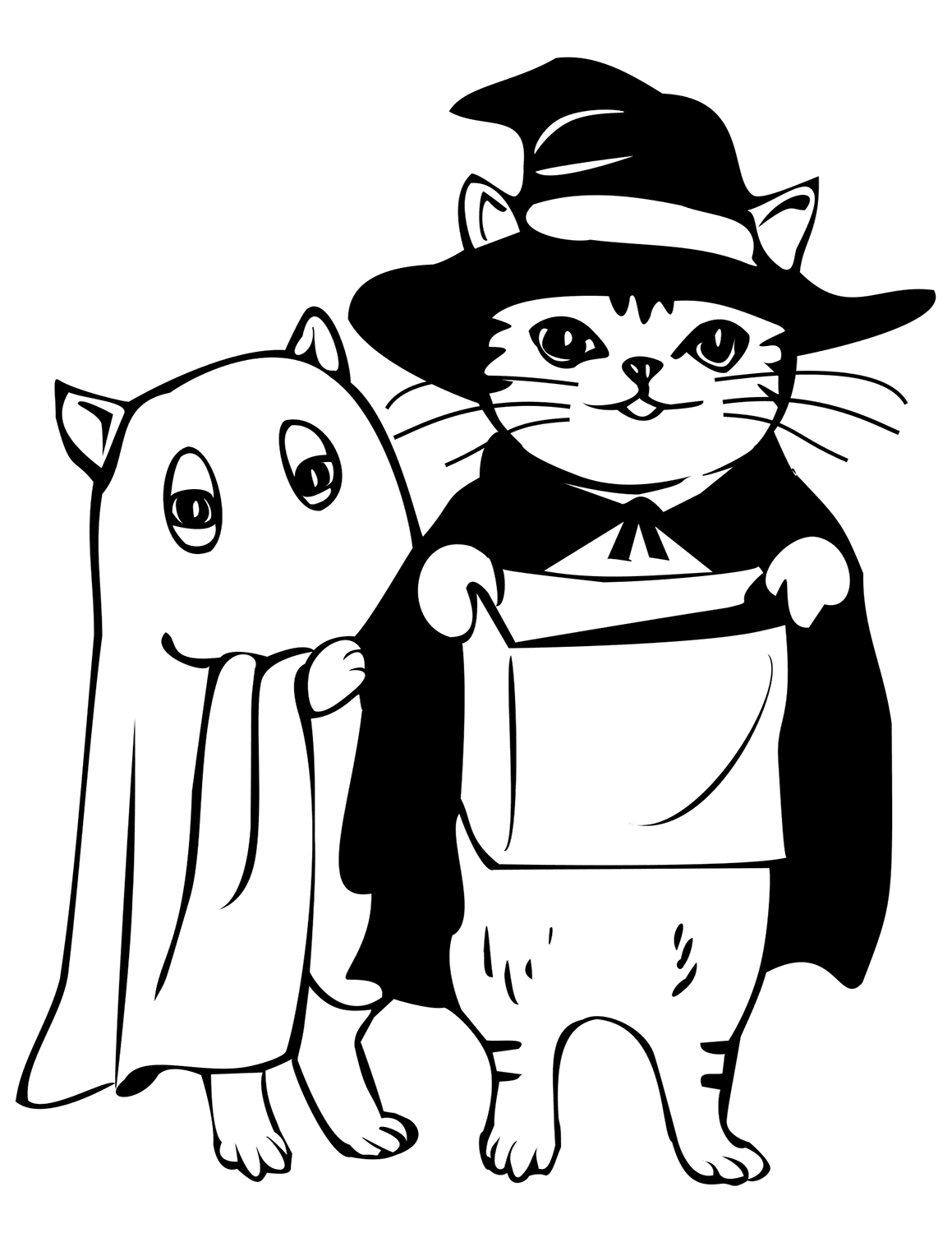Cats in Costumes for Halloween