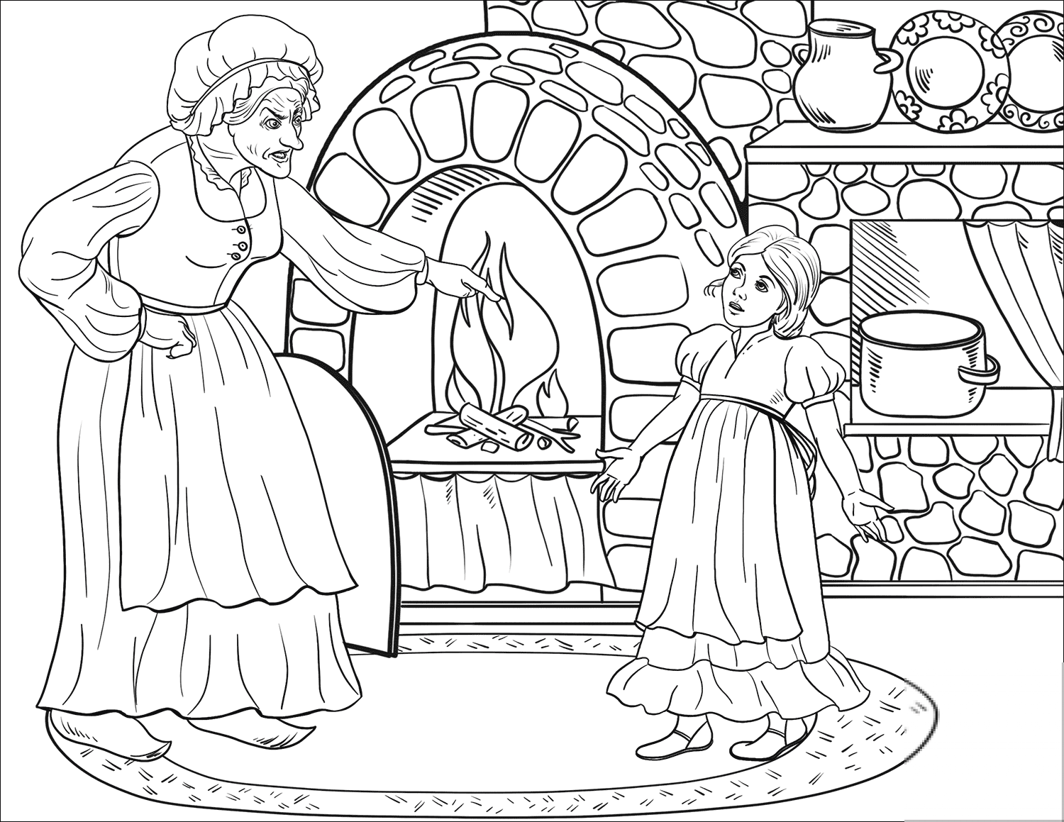 The Witch Asks Gretel to Check If...