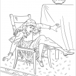 Goldenlocks Sits down in the Chair...