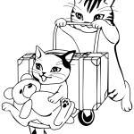 Cats Going to Travel