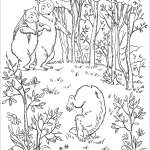 Three Bears Walk out into the Wood