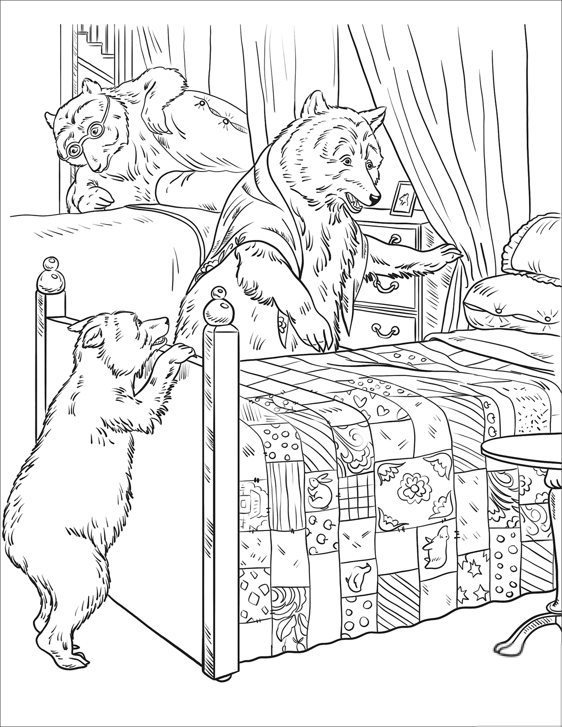 "Somebody Has Been Lying in My Bed"...