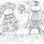 A Cat Male is Giving a Flower...