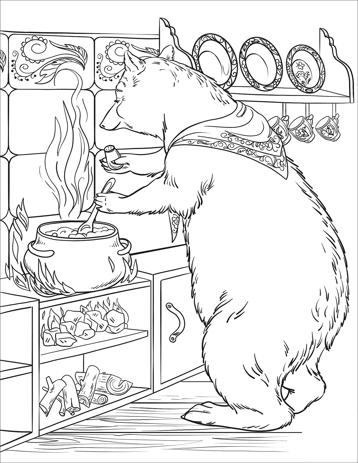 The Mama Bear Makes the Porridge...