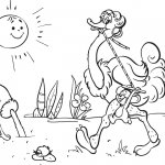 Ostrich and Mouse are Running