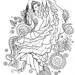 Gypsy Woman Dancing Carmen