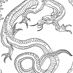 Dragon by Katsushika Hokusai