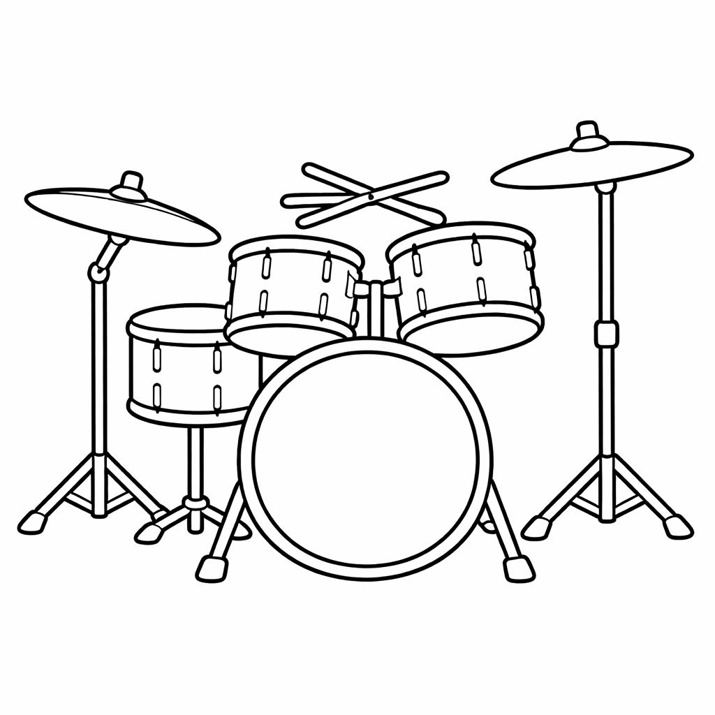 instrument-perkusja-kolorowanka