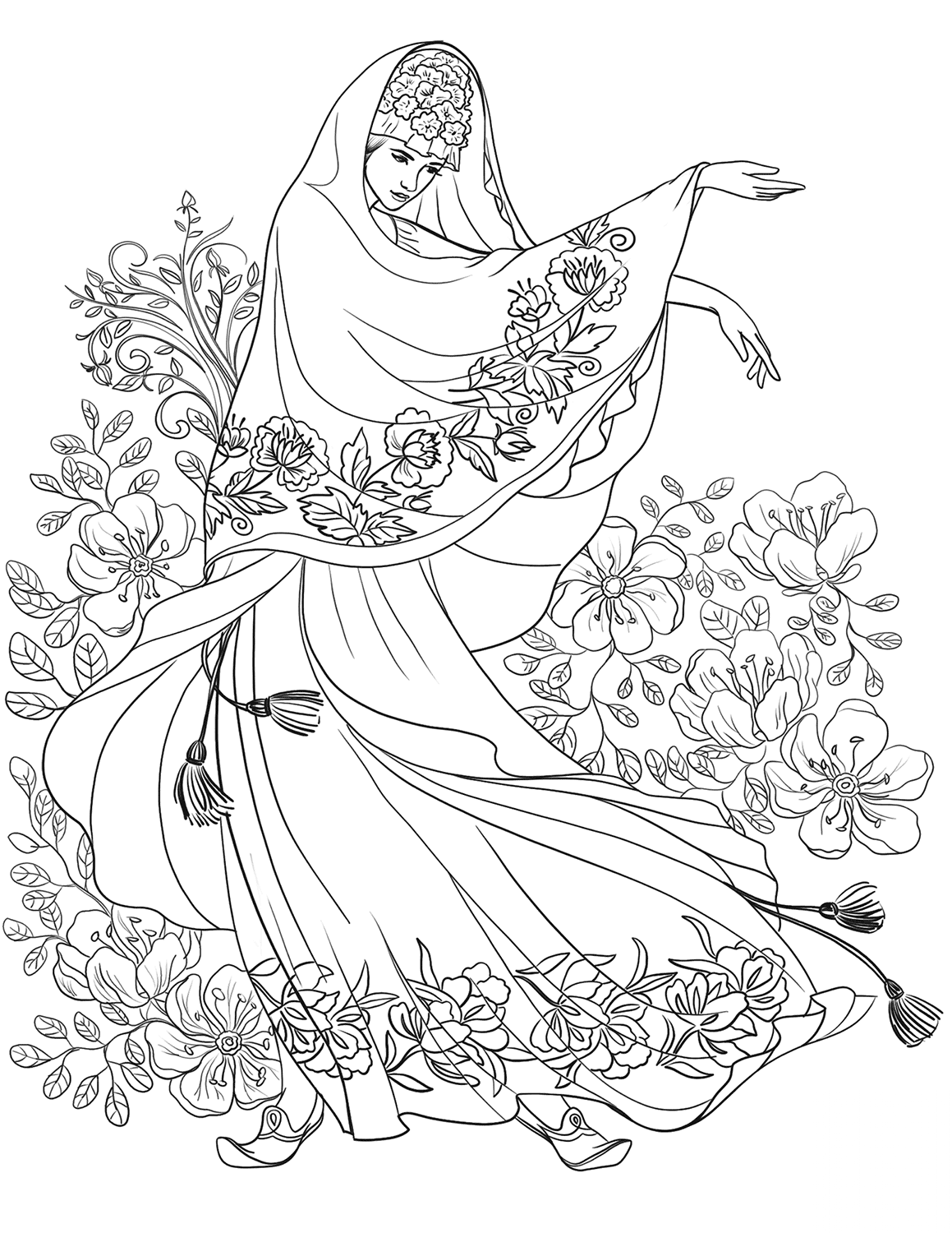 Woman from the near East with the...