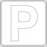 "Parking Place" Sign in Italy