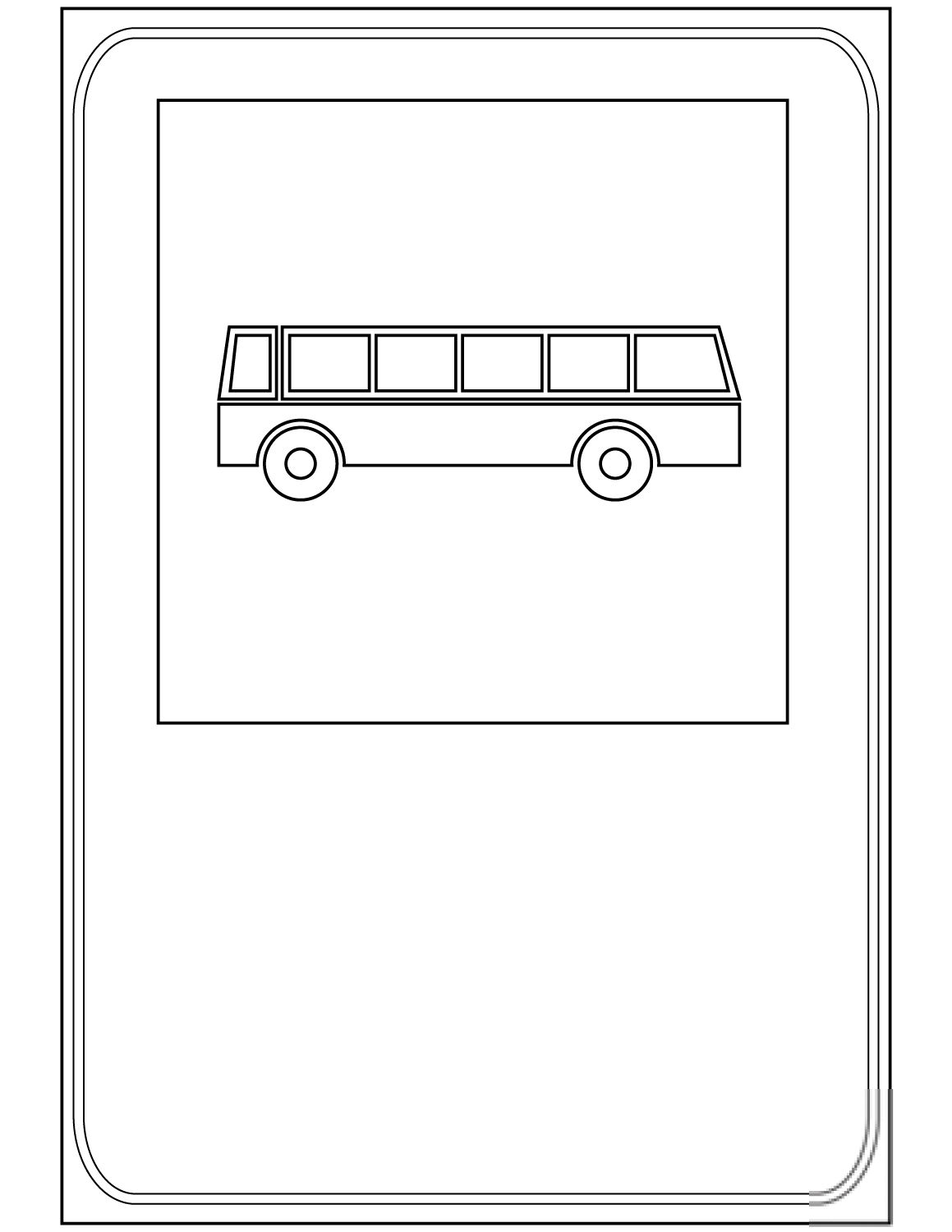 "Bus Stop" Sign in Italy