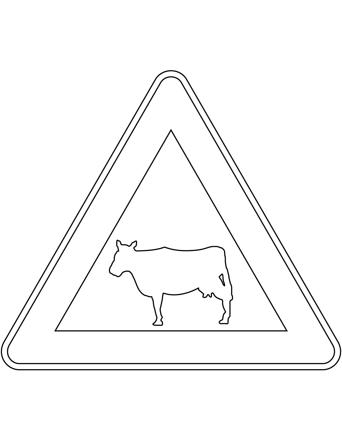 "Domestic Animals" Sign in Italy
