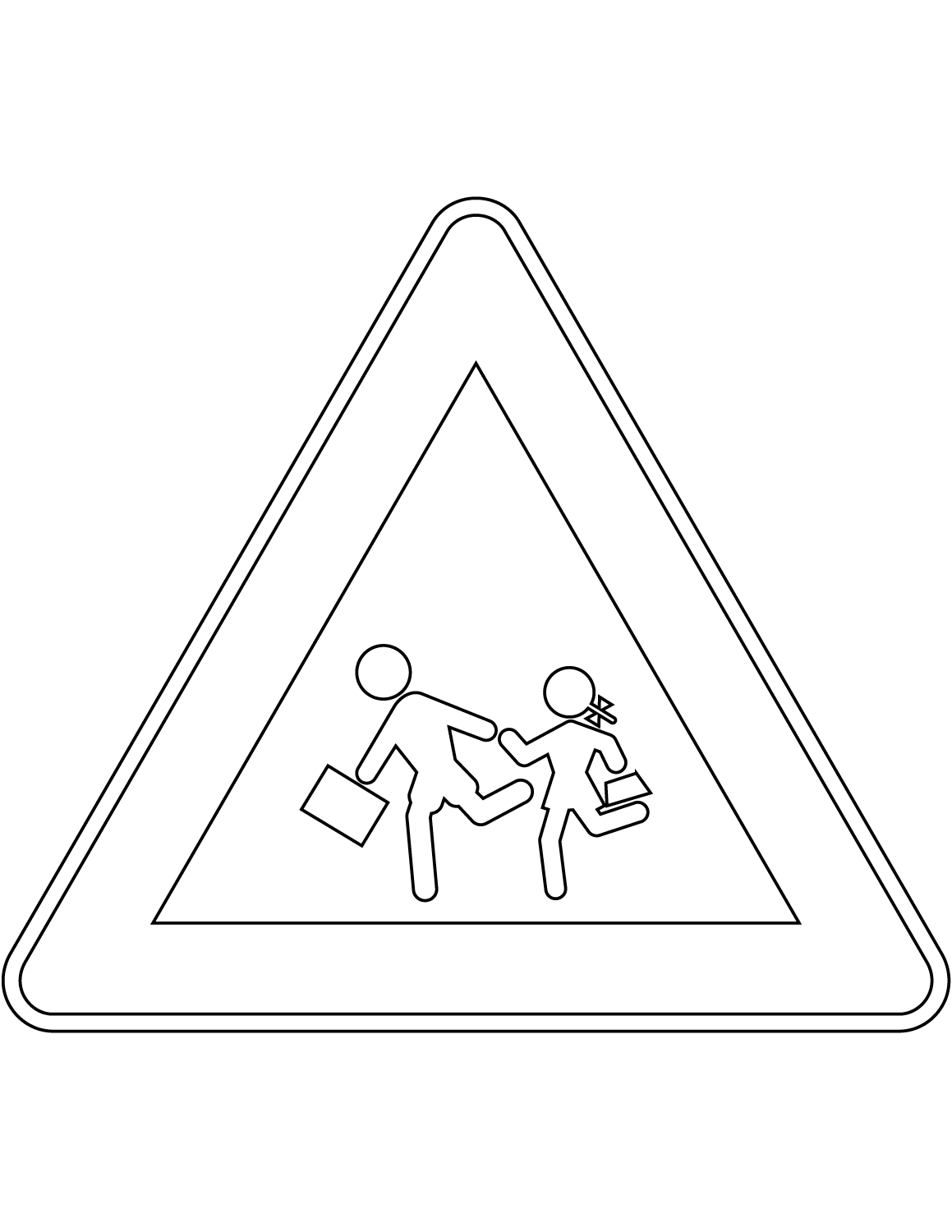 "Children" Sign in Italy