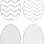 Chevron Easter Eggs