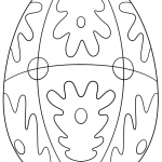 Patterned Easter Egg