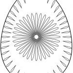 Easter Egg with Flower Pattern 2