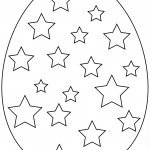 Easter Egg with Stars
