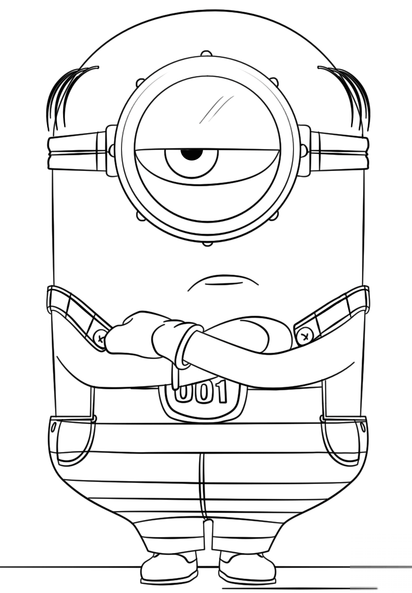 Minion Mel from Despicable Me 3