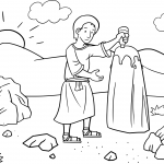 Jacob Anoints the Baetylus Stone...