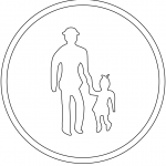 "Pedestrians Only" Sign in Japan