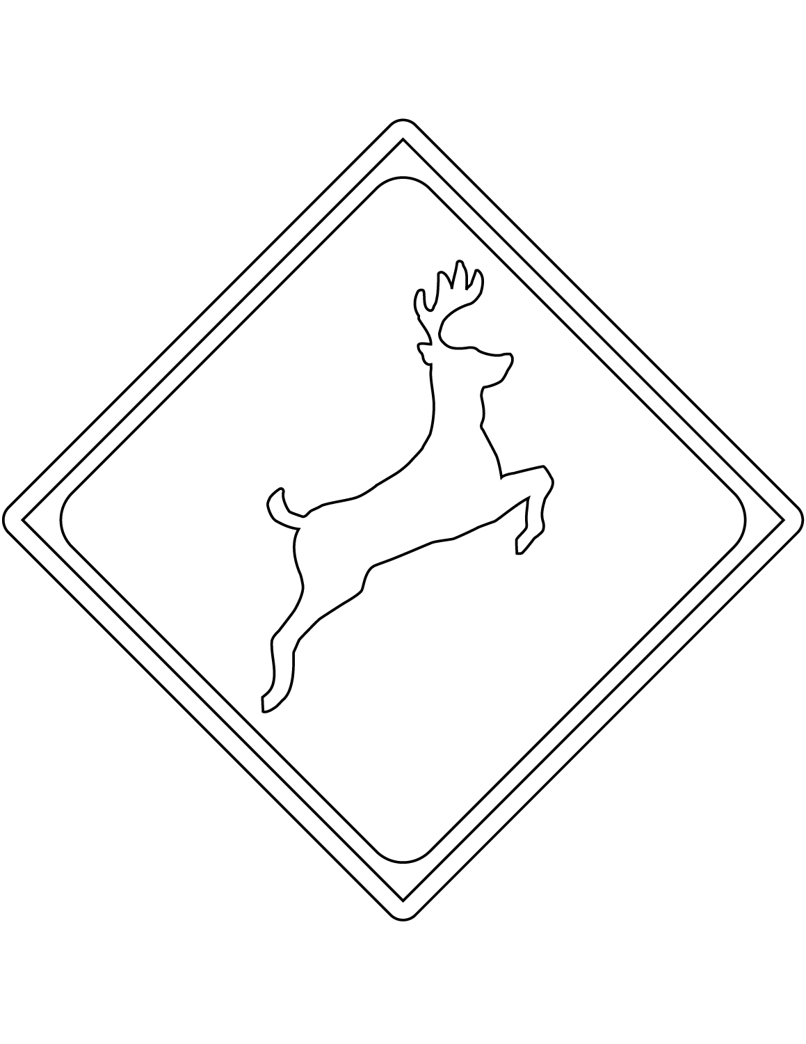 "Wild Animals Crossing" Sign in Japan