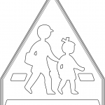 "School Crossing" Sign in Japan