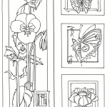 Butterflies and Flowers Print