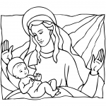 Mary and Baby Jesus