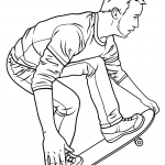 Skateboarding