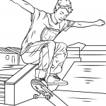 Skateboarding Trick
