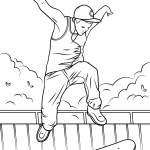 Skateboard Jump