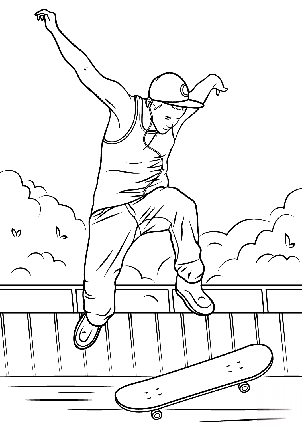 Skateboard Jump