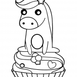 Unicorn on Cupcake