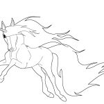 Biegnący jednorożec