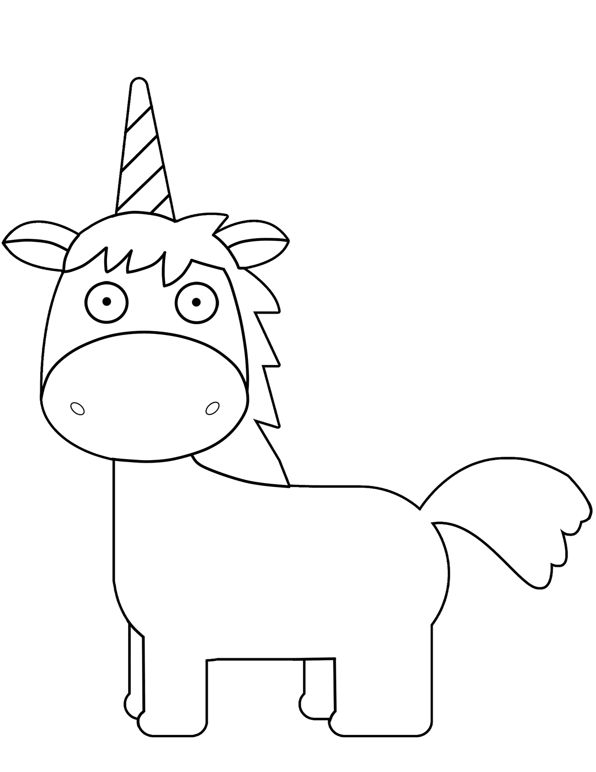Cartoon Unicorn
