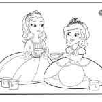 Princess Sofia and Princess Amber