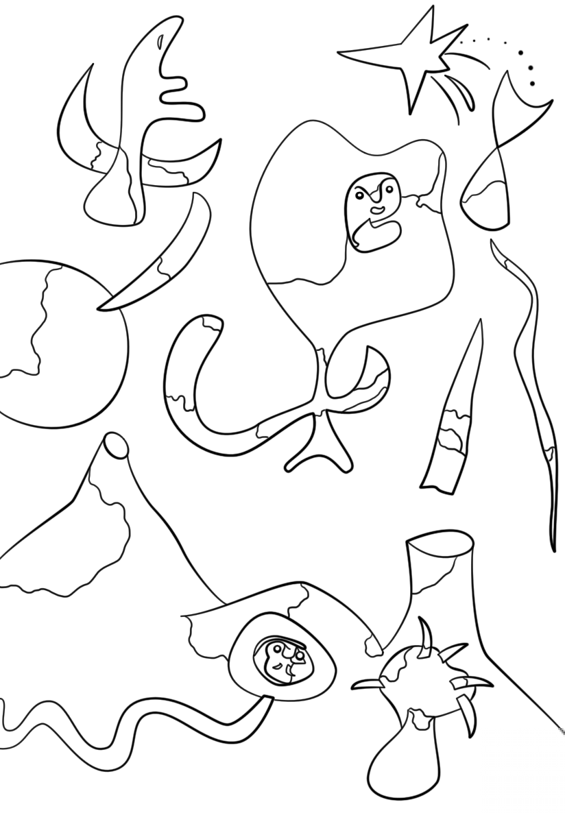 The Air by Joan Miro