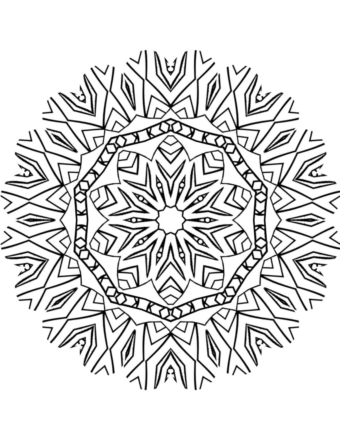 Kaleidoscope Mandala