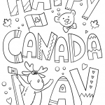 Happy Canada Day Doodle