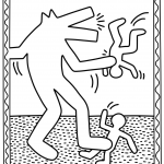 Werewolf Attacks by Keith Haring