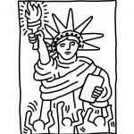 Statue of Liberty by Keith Haring