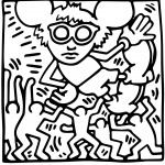 Andy Mouse by Keith Haring