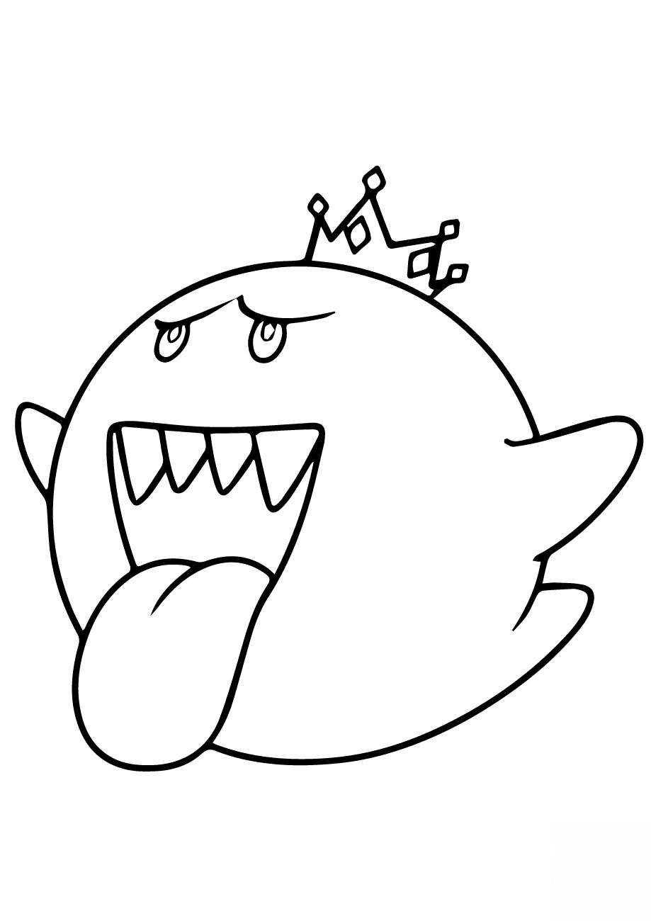 kolorowanka King Boo