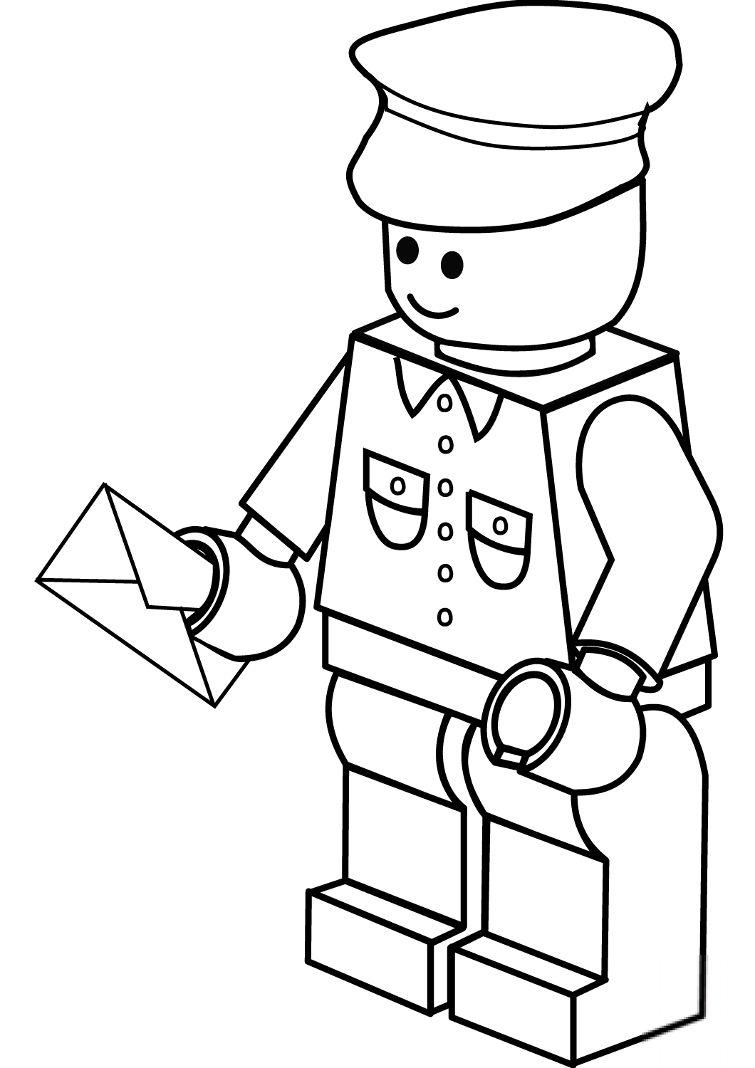 Lego Postman