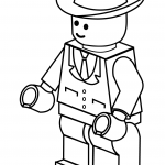 Lego Man in Cowboy Hat