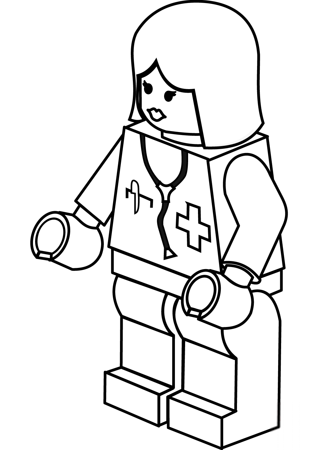 Lego Lady Doctor